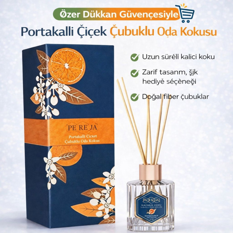 Portakal Çiçeği Çubuklu Oda Kokusu 100 ml