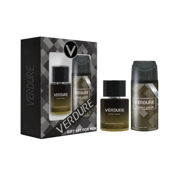 Verdure Sunset Safari Erkek Parfüm ve Deodorant 2'li Set