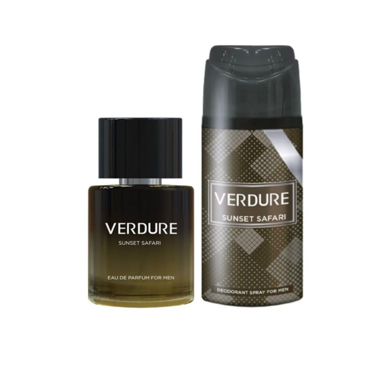 Verdure Sunset Safari Erkek Parfüm ve Deodorant 2'li Set